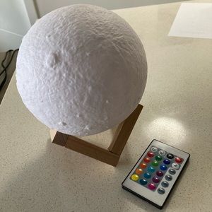 Moon Lamp Multicolour